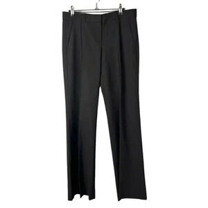 Theory Dark Brown Wool Straight Leg Dress Pants 6